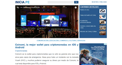 Desktop Screenshot of inicia.pe